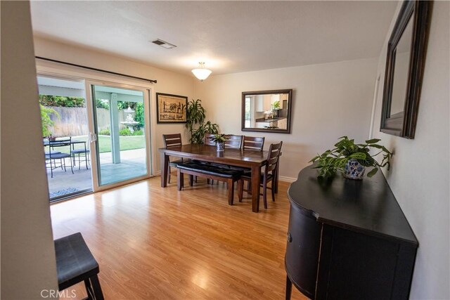9025 La Vine St, Rancho Cucamonga, CA 91701 - dining room with light wood-style flooring