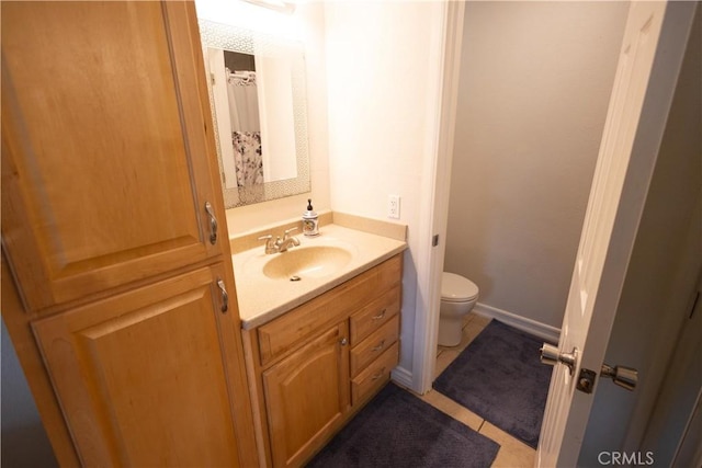 9025 La Vine St, Rancho Cucamonga, CA 91701 - bathroom featuring vanity and tile patterned floors