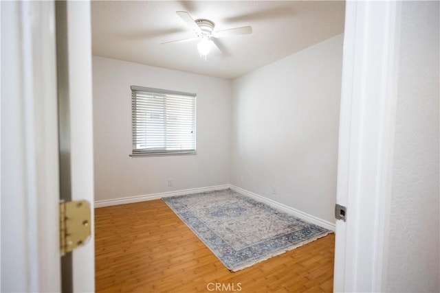 9025 La Vine St, Rancho Cucamonga, CA 91701 - spare room with wood finished floors and a ceiling fan