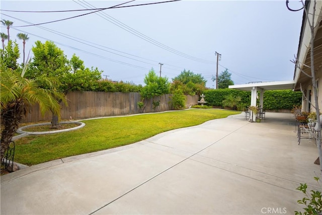 9025 La Vine St, Rancho Cucamonga, CA 91701 - fenced backyard with a patio