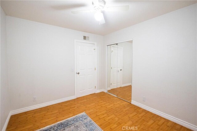 9025 La Vine St, Rancho Cucamonga, CA 91701 - empty room featuring wood finished floors and a ceiling fan