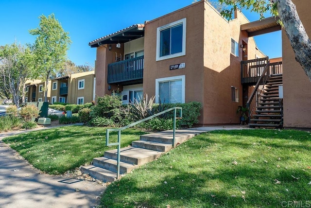 17159 W Bernardo Dr Unit 202, San Diego, CA 92127 - view of building exterior featuring stairs