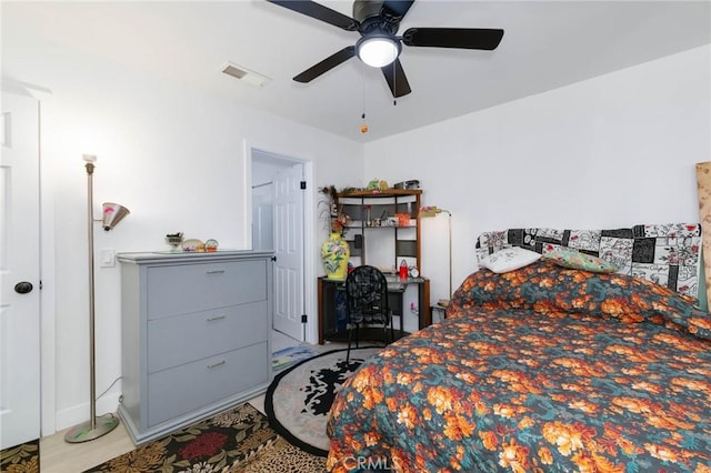 13035 Troy Ct, Victorville, CA 92395 - bedroom with ceiling fan