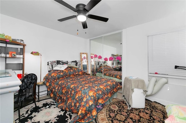 13035 Troy Ct, Victorville, CA 92395 - bedroom featuring ceiling fan
