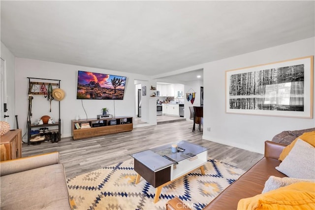 56565 Antelope Trl, Yucca Valley, CA 92284 - living area featuring wood finished floors