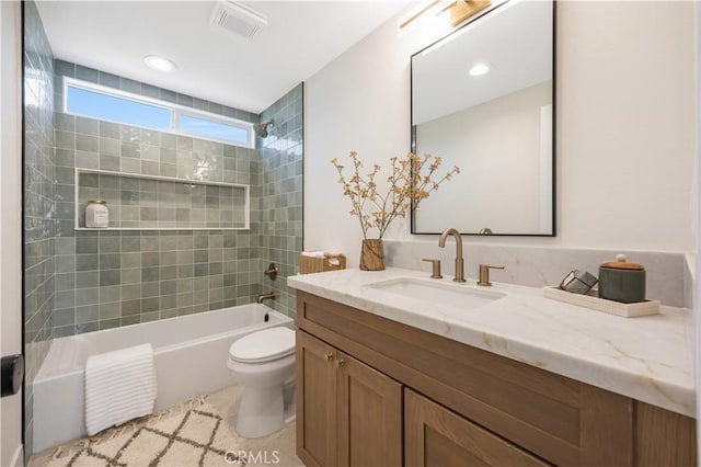 25652 Cervantes Ln, Mission Viejo, CA 92691 - bathroom featuring vanity and shower / washtub combination