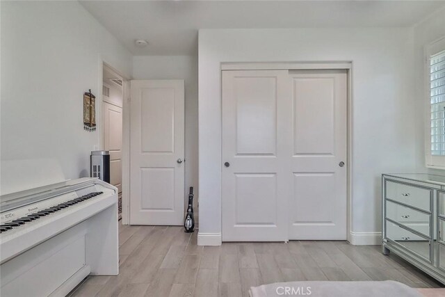 2928 Royal Ave, Simi Valley, CA 93065 - unfurnished bedroom featuring light wood-style flooring and a closet