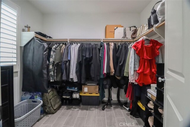 2928 Royal Ave, Simi Valley, CA 93065 - walk in closet with wood tiled floors