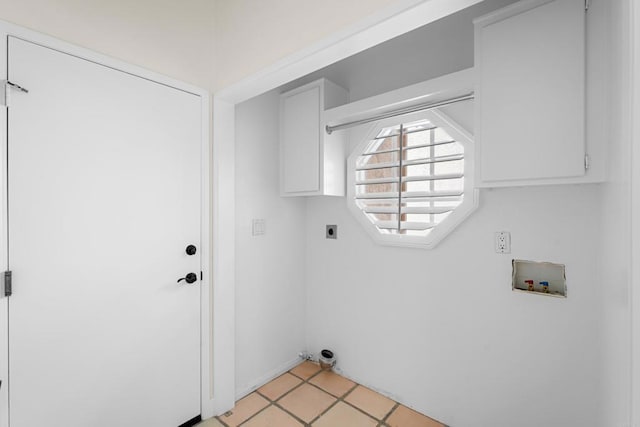 3647 Paseo Vista Famosa, Rancho Santa Fe, CA 92091 - washroom featuring hookup for an electric dryer, washer hookup, and light tile patterned floors