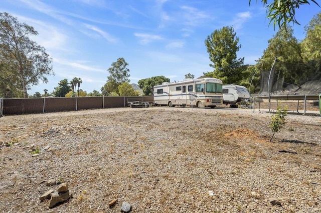 26267 Bellemore Dr, Ramona, CA 92065 - view of yard with a trampoline