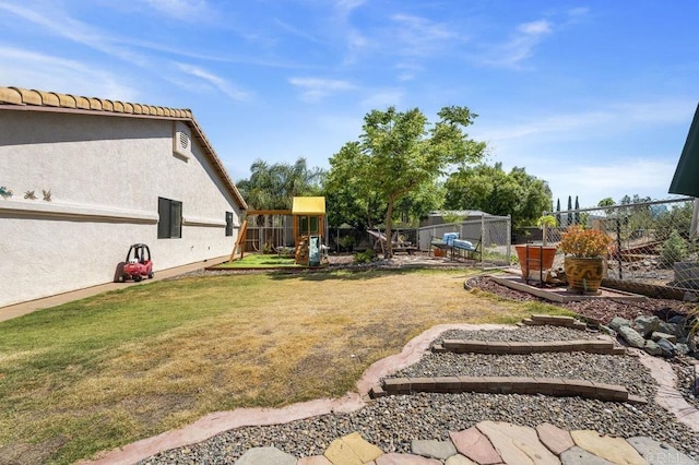 26267 Bellemore Dr, Ramona, CA 92065 - view of yard featuring a playground