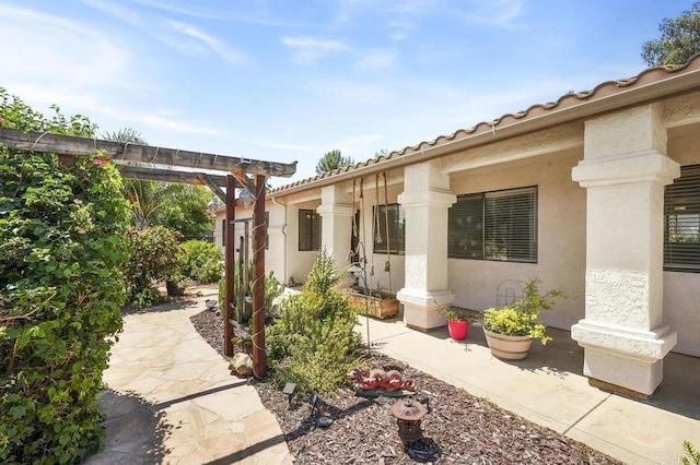 26267 Bellemore Dr, Ramona, CA 92065 - view of patio / terrace with a pergola