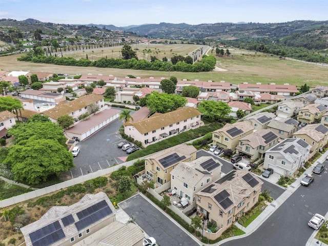 31916 Del Cielo Este Unit 38, Bonsall, CA 92003 - aerial view of residential area with a mountainous background