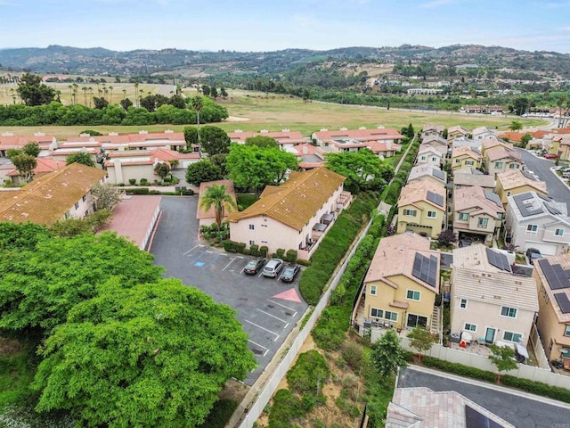 31916 Del Cielo Este Unit 38, Bonsall, CA 92003 - aerial view of residential area with a mountain backdrop