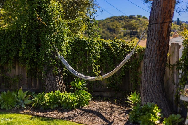 705 Alomar St, Ojai, CA 93023 - view of yard with a mountain view