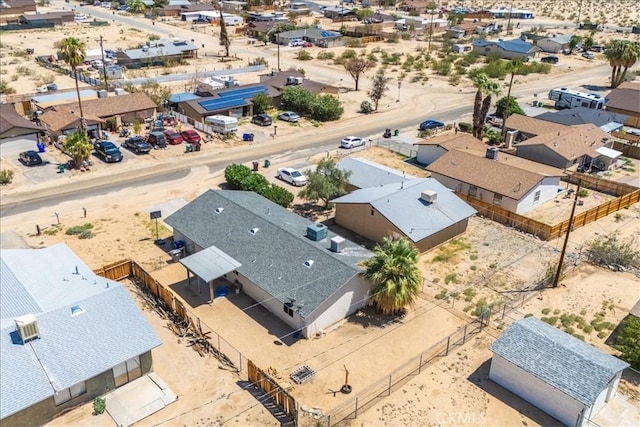 5982 Morongo Rd Unit 29, Palms, CA 92277 - aerial perspective of suburban area featuring a desert landscape