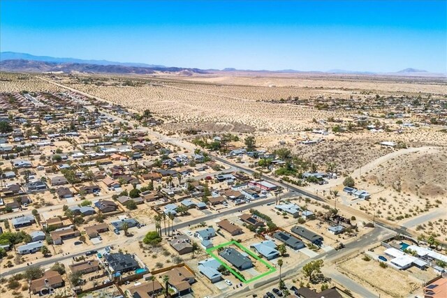 5982 Morongo Rd Unit 29, Palms, CA 92277 - aerial view of property's location with rural landscape