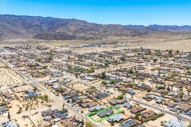 5982 Morongo Rd Unit 29, Palms, CA 92277 - aerial view of a mountainous background and a desert landscape
