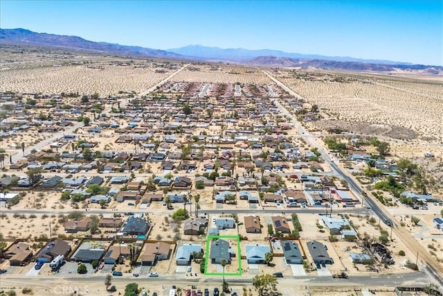 5982 Morongo Rd Unit 29, Palms, CA 92277 - bird's eye view of a mountain backdrop