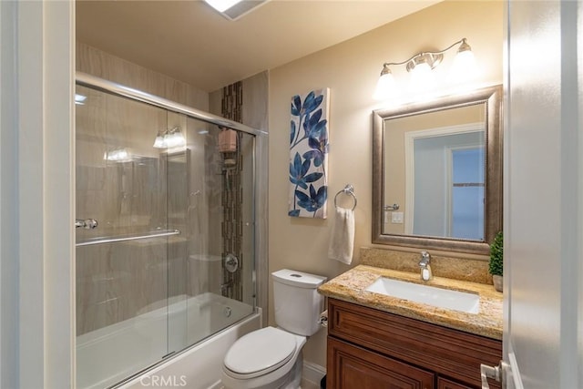 7019 Passons Blvd, Pico Rivera, CA 90660 - full bathroom featuring vanity and bath / shower combo with glass door