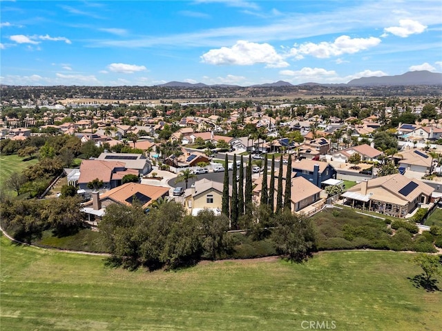 33087 Corte Ganso, Temecula, CA 92592 - aerial view of residential area with a mountain backdrop