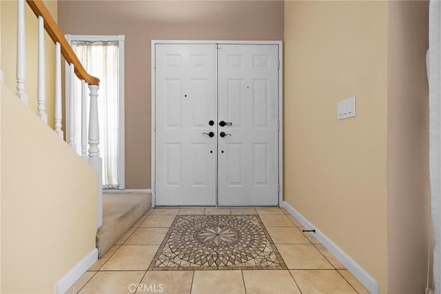 33087 Corte Ganso, Temecula, CA 92592 - entrance foyer with light tile patterned floors