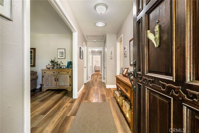7 Calgary Ln, Chico, CA 95926 - hall with wood finished floors and baseboards