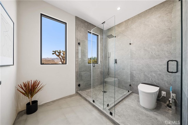 62290 Crestview Dr, Joshua Tree, CA 92252 - bathroom with toilet and a stall shower