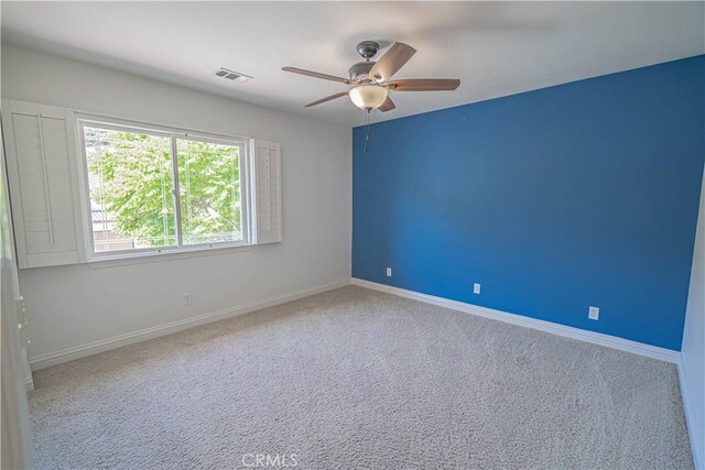 26511 Brooks Cir, Stevenson Ranch, CA 91381 - carpeted spare room featuring ceiling fan and baseboards