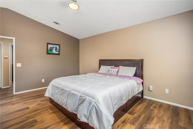26490 Mapleridge Way, Moreno Valley, CA 92555 - bedroom with lofted ceiling and wood finished floors