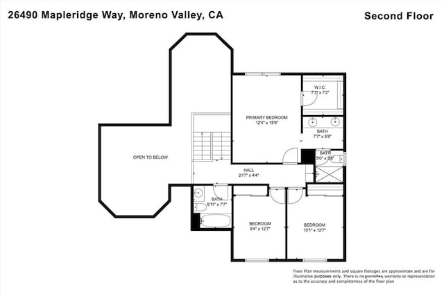 26490 Mapleridge Way, Moreno Valley, CA 92555 - view of home floor plan
