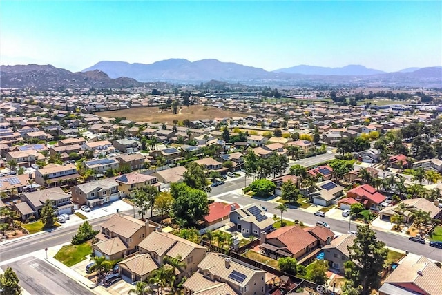 26490 Mapleridge Way, Moreno Valley, CA 92555 - aerial perspective of suburban area with mountains