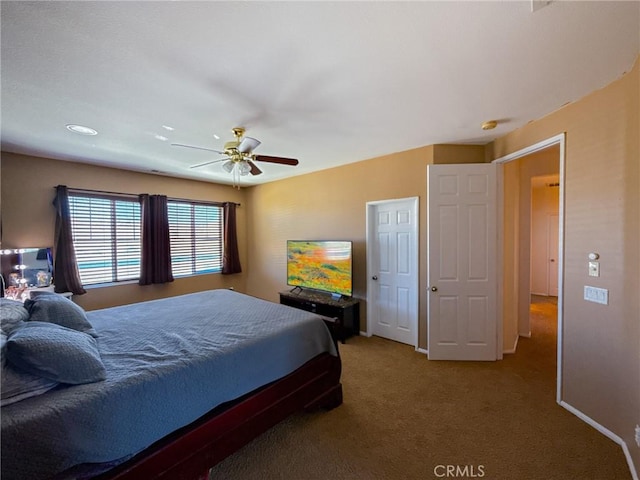 2753 Hornbeam Rd, Palmdale, CA 93551 - bedroom with carpet floors and ceiling fan