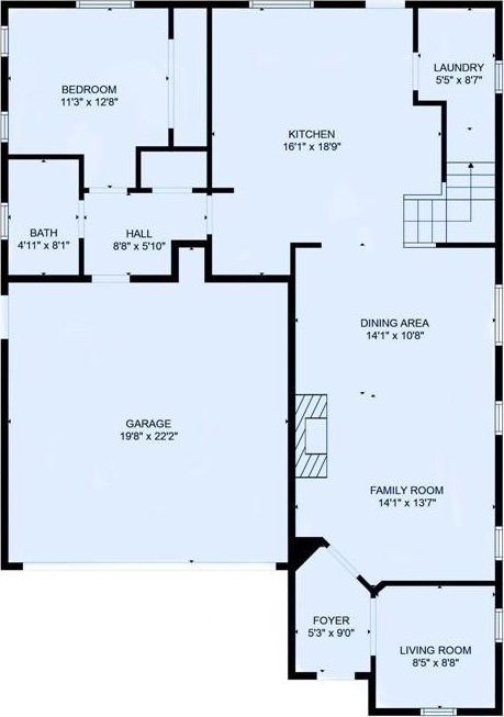 2753 Hornbeam Rd, Palmdale, CA 93551 - view of floor plan / room layout