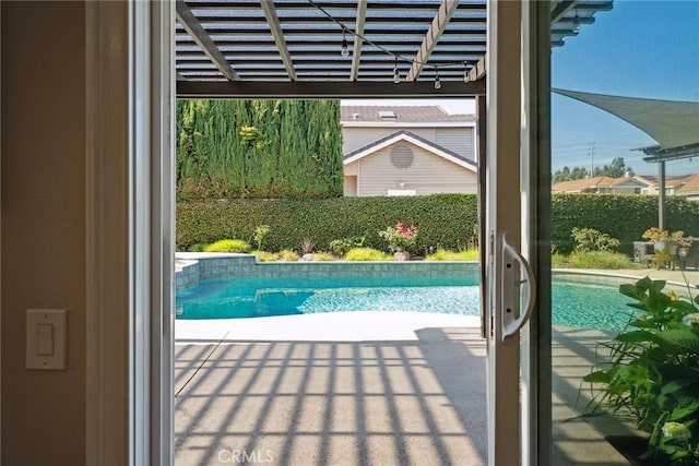 11533 Poppyglen Ct, Moorpark, CA 93021 - view of swimming pool with a patio