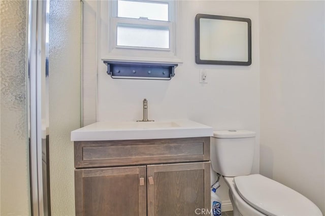 12818 Ramsey Dr, La Mirada, CA 90638 - bathroom featuring a shower stall and vanity