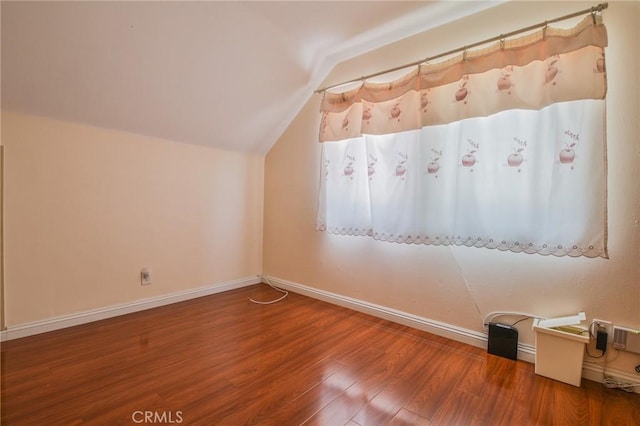 12818 Ramsey Dr, La Mirada, CA 90638 - bonus room featuring vaulted ceiling and wood finished floors