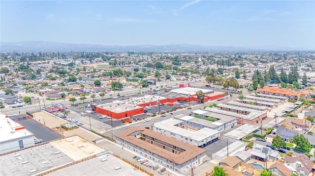 12818 Ramsey Dr, La Mirada, CA 90638 - aerial view of a mountainous background