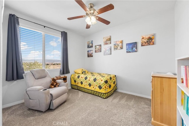 4604 Trojan Ct, Lancaster, CA 93536 - bedroom featuring carpet flooring and a ceiling fan