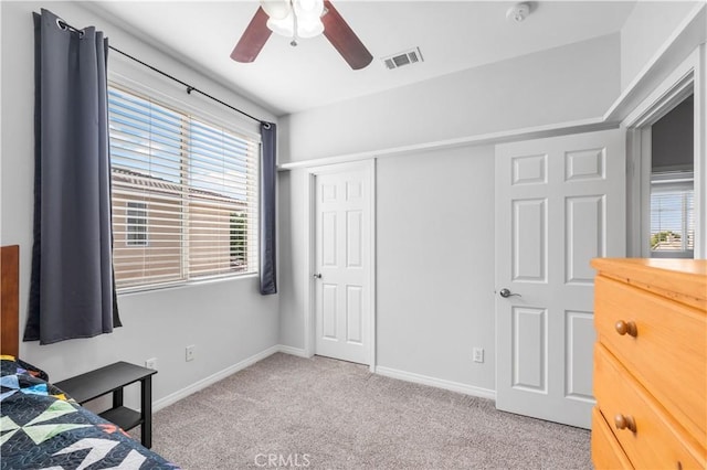 4604 Trojan Ct, Lancaster, CA 93536 - carpeted bedroom featuring a closet and a ceiling fan