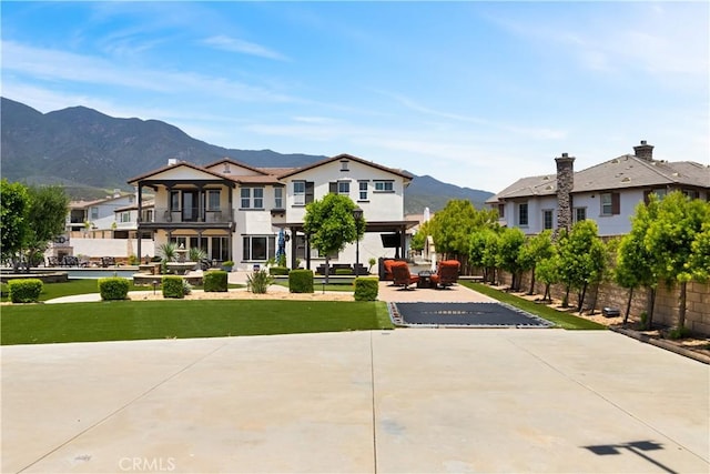 5156 Branding Iron Pl, Rancho Cucamonga, CA 91739 - multi unit property with a mountain view, stucco siding, and a residential view