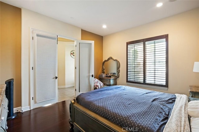 5156 Branding Iron Pl, Rancho Cucamonga, CA 91739 - bedroom with wood finished floors and recessed lighting
