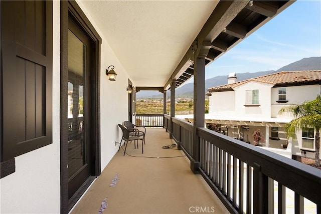 5156 Branding Iron Pl, Rancho Cucamonga, CA 91739 - balcony featuring a mountain view