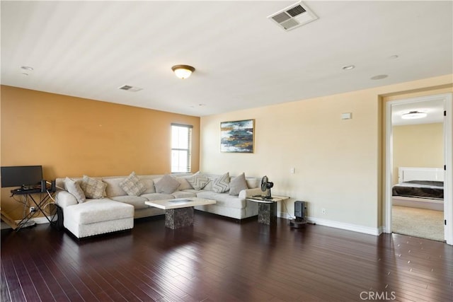 5156 Branding Iron Pl, Rancho Cucamonga, CA 91739 - living area with hardwood / wood-style flooring and baseboards