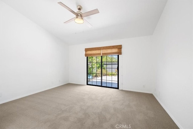 247 Oakwood Ct, Arroyo Grande, CA 93420 - carpeted spare room with ceiling fan and baseboards