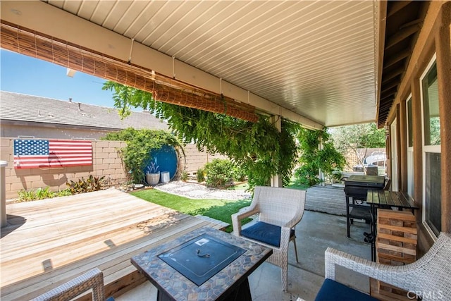 44255 Cajun St, Lancaster, CA 93535 - fenced backyard featuring a patio