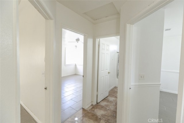 44105 Acacia St, Lancaster, CA 93535 - hallway featuring light tile patterned flooring