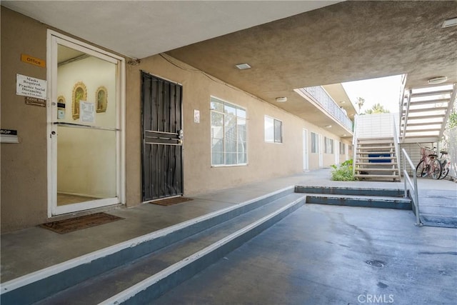 475 E Foothill Blvd, Pomona, CA 91767 - view of swimming pool featuring stairway