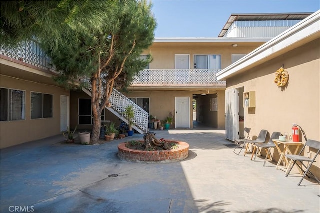 475 E Foothill Blvd, Pomona, CA 91767 - view of patio / terrace with stairs