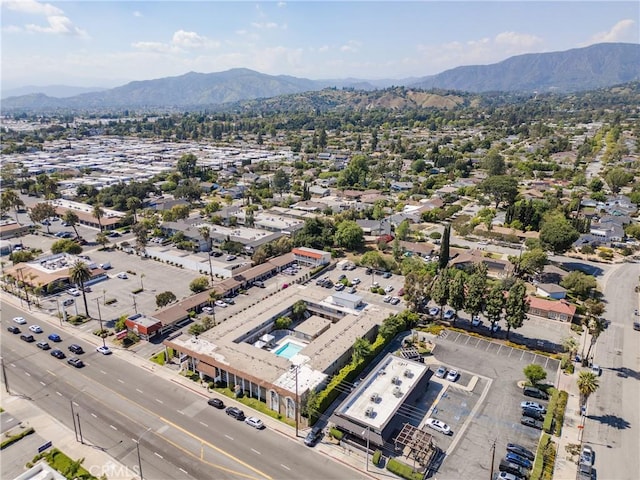 475 E Foothill Blvd, Pomona, CA 91767 - bird's eye view of a mountain backdrop